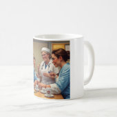 Meilleures infirmières Mug : Un hommage à la compa (Devant droit)