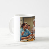 Meilleures infirmières Mug : Un hommage à la compa (Devant gauche)