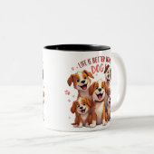 Meilleures Mugs de chien Amateurs de café de migno (Devant droit)