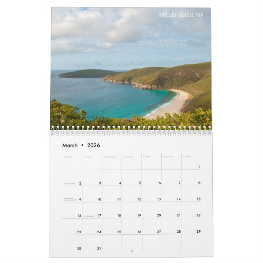 Meilleures plages d'Australie en bas du calendrier (Mar 2026)