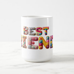 Meilleurs Amis Arts et Artisanat tasse de café