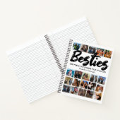 Meilleurs amis | Besties Photo Collage Carnet (Intérieur)