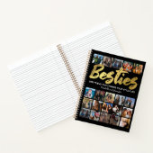 Meilleurs amis | Besties Photo Collage Carnet (Intérieur)