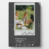 Meilleurs amis _ Besties Photo Collage Plaque (Devant)