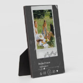 Meilleurs amis _ Besties Photo Collage Plaque (Côté)