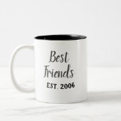 Meilleurs amis établis Mug (Gauche)