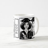 Meilleurs Amis Graduation Mug 2024 (Devant droit)