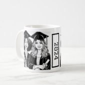 Meilleurs Amis Graduation Mug 2024 (Devant gauche)