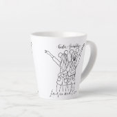 MEILLEURS AMIS LATTE MUG (Angle droit)