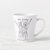 MEILLEURS AMIS LATTE MUG (Droite)