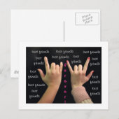 Meilleurs amis pour toujours ! Carte postale (Devant / Derrière)