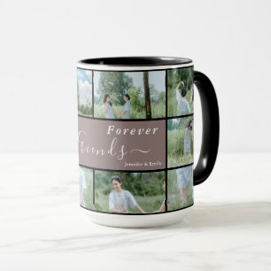 Meilleurs amis pour toujours Photo Collage Mug