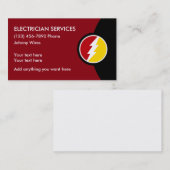 Meilleurs Cartes de visite de services électroniqu (Devant / Derrière)