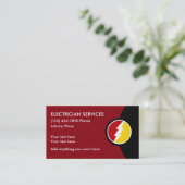 Meilleurs Cartes de visite de services électroniqu (Debout devant)