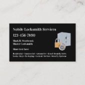 Meilleurs Cartes de visite Locksmith (Devant)