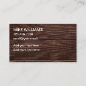 Meilleurs Cartes de visite Pour Un Coiffeur (Dos)