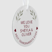 Meilleurs Grand-Parents Toujours Aquarelle Twisaké (devant)