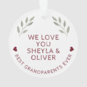 Meilleurs Grand-Parents Toujours Aquarelle Twisaké (dos)