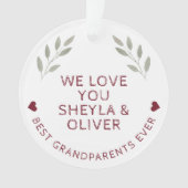 Meilleurs Grand-Parents Toujours Aquarelle Twisaké (devant)