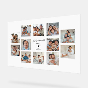 Meilleurs Grands-Parents du Monde 12 Grille de Col