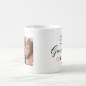Meilleurs grands-parents Noël Photo Café Mug (Centre)