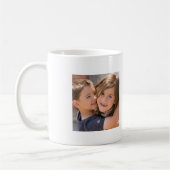 Meilleurs grands-parents Noël Photo Café Mug (Gauche)