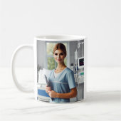 Meilleurs mugs jour de la nurse (Gauche)