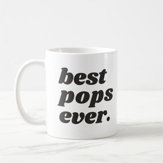 Meilleurs Pops Jamais Photo Café Mug (Gauche)