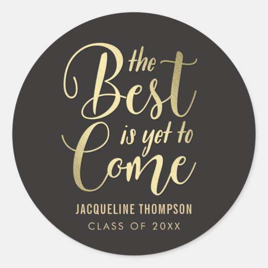 Meilleurs Stickers de graduation de couleur à évol (Devant)