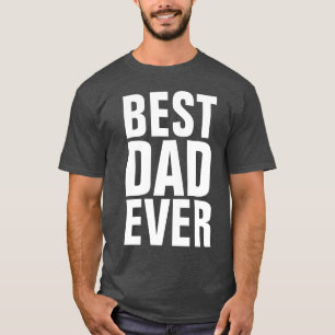 MEILLEURS T-shirts DAD EVER, Tee - shirts noirs
