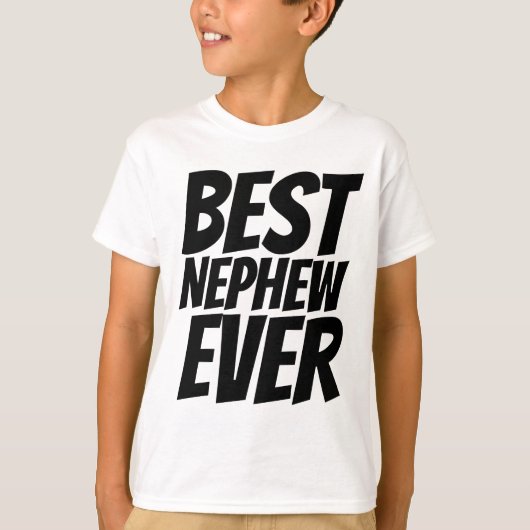 MEILLEURS T-shirts NEPHEW EVER Kids (Devant)