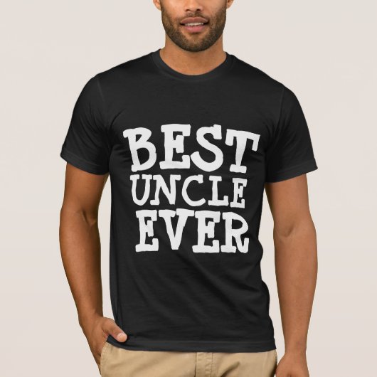 MEILLEURS T-shirts ONCLE EVER (Devant)