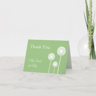 Meilleurs voeux ! Carte de remerciements baby show