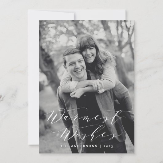 Meilleurs Vœux | Carte de vœux de fin d'année (Devant)