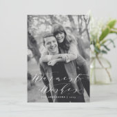 Meilleurs Vœux | Carte de vœux de fin d'année (Debout devant)