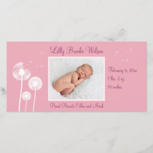 Meilleurs voeux ! ! ! Faire-part de naissance 2 (r