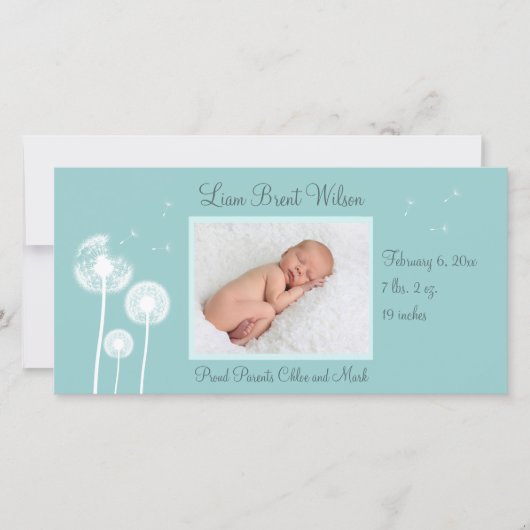 Meilleurs voeux ! ! ! Faire-part de naissance 2 (t (Devant)