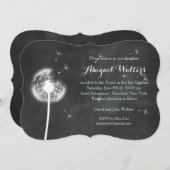 Meilleurs voeux Invitation Bat mitzvah (Devant / Derrière)