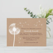 Meilleurs voeux invitation moyenne de baby shower (Debout devant)