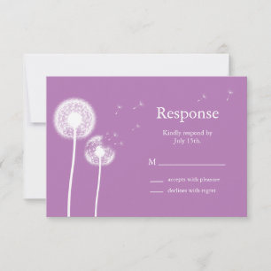 Meilleurs voeux ! RSVP (violet)