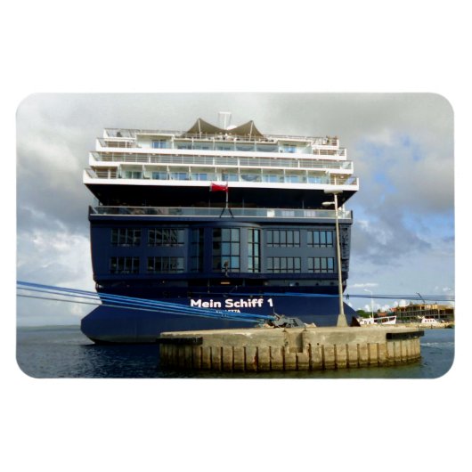 Mein Schiff 1 Magneet (Horizontaal)