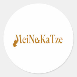 Meine Katze - Cat Lover Sticker
