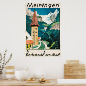 Meiringen, Reichenbach Aareschlucht, Affiche de sk (Cuisine)
