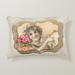  meisje2 met een zachte bodem decoratief kussen