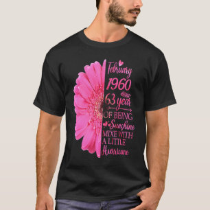 Meisje 1960 T 63 jaar oud 63 jaar oud T-shirt
