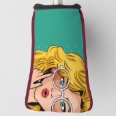 Meisje #1 golfheadcover (Draai 90)