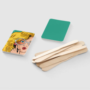 Meisje #1 handwaaier