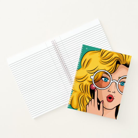 Meisje #1 notitieboek (Binnen)