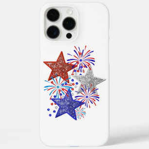Meisje 4th of July Vrouwen Rood Wit Blauw Ster Ame iPhone 16 Pro Max Hoesje
