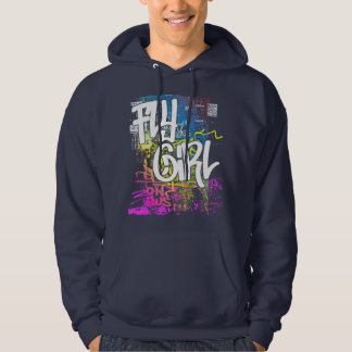 Meisje 80s 90s Rap Oude School Hip Hop Graffiti Hoodie
